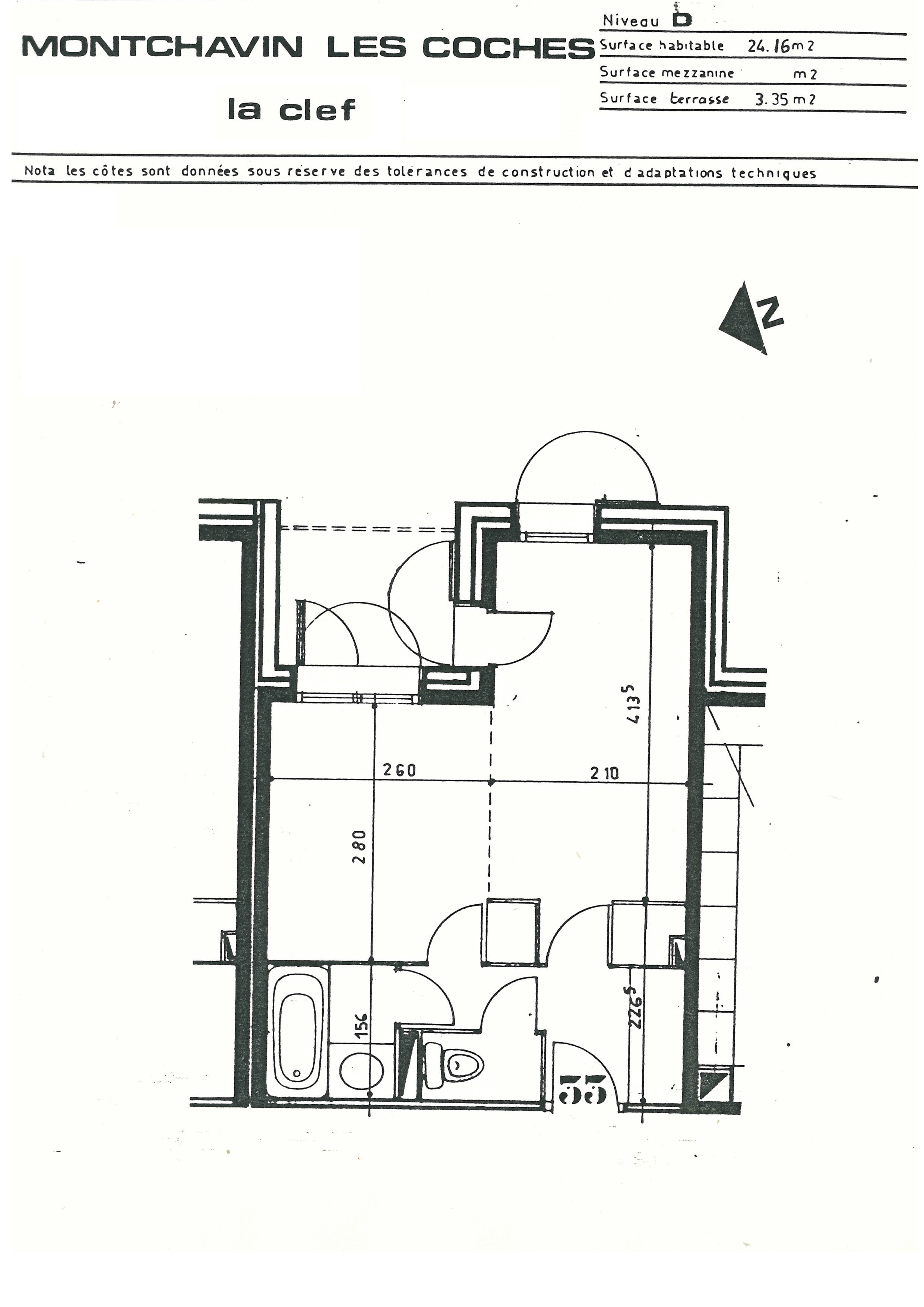 Studio divisible - CLEF 33 - ref LC CLE 033 - 4