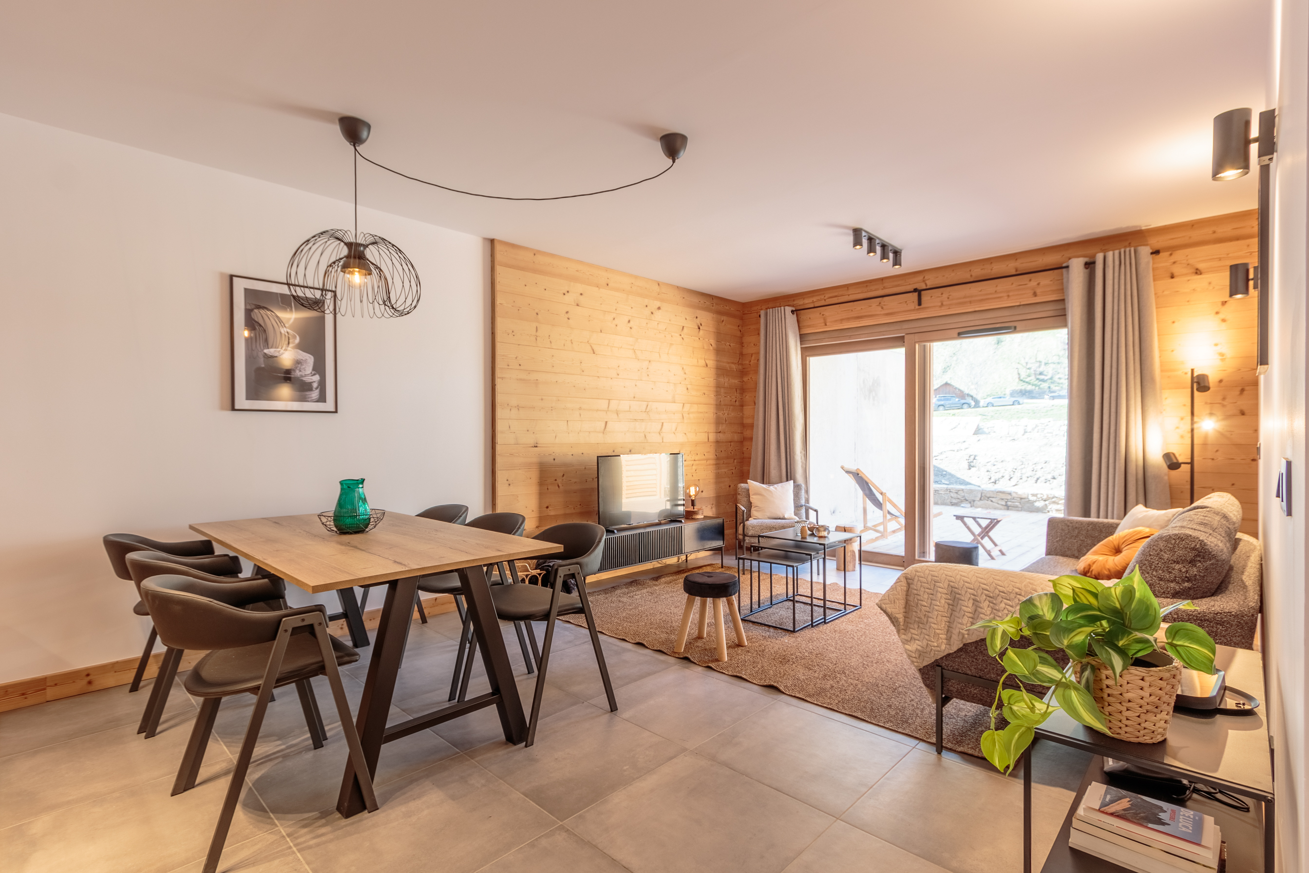 3 rooms + sleeping area - LES TERRASSES DE LA VANOISE B03 - ref CHA TER B03 - 4