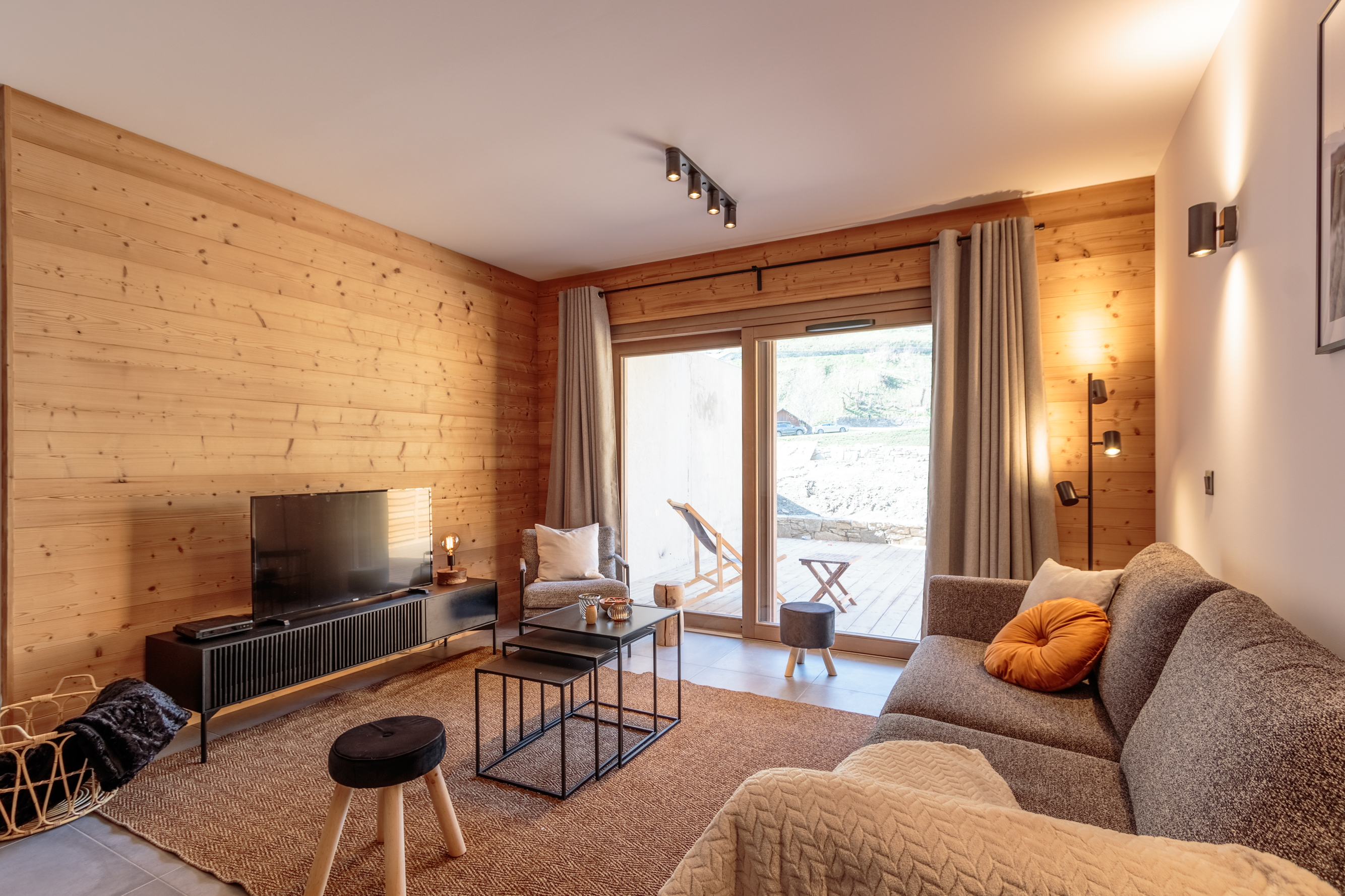 3 rooms + sleeping area - LES TERRASSES DE LA VANOISE B03 - ref CHA TER B03 - 2