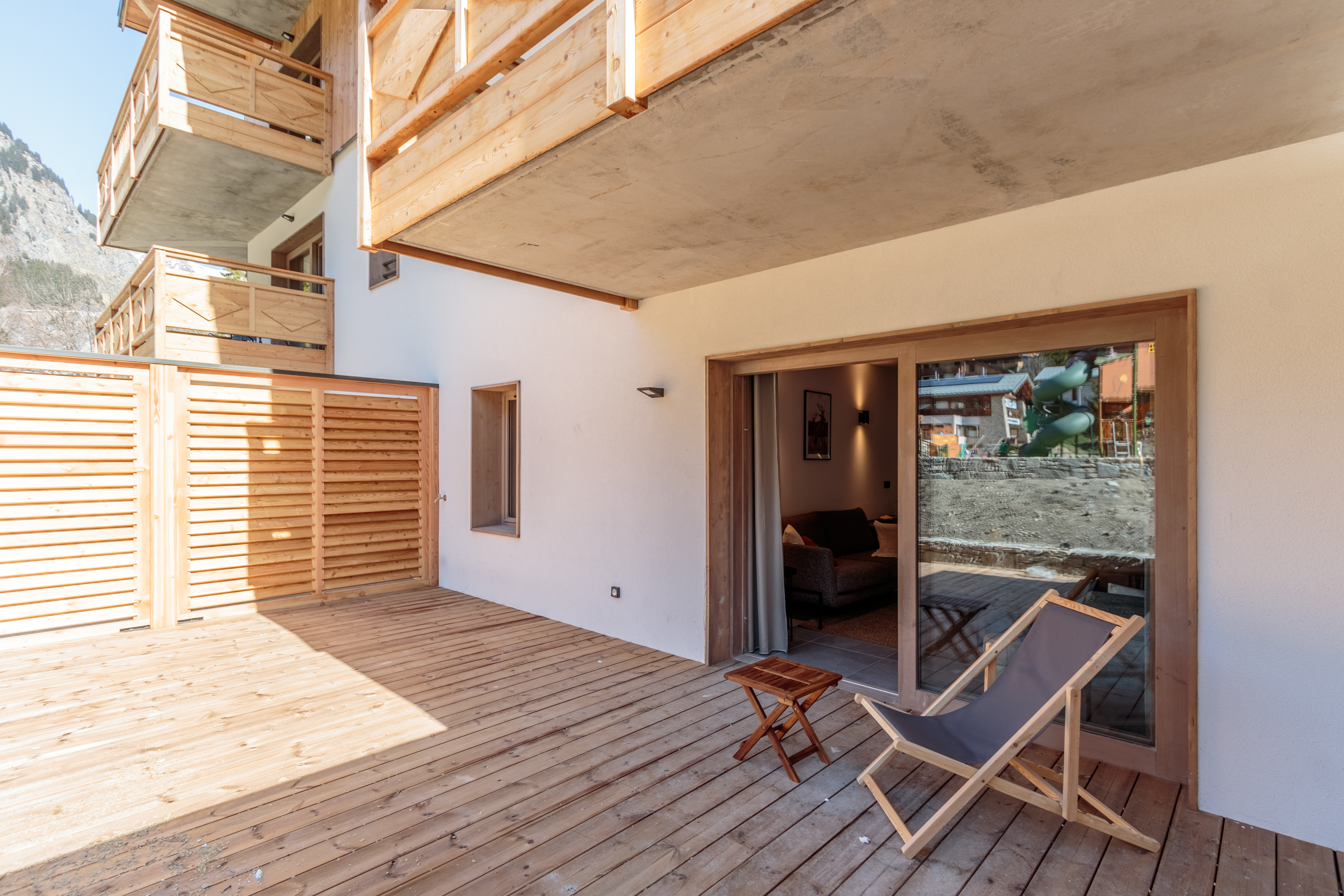 3 rooms + sleeping area - LES TERRASSES DE LA VANOISE B03 - ref CHA TER B03 - 17