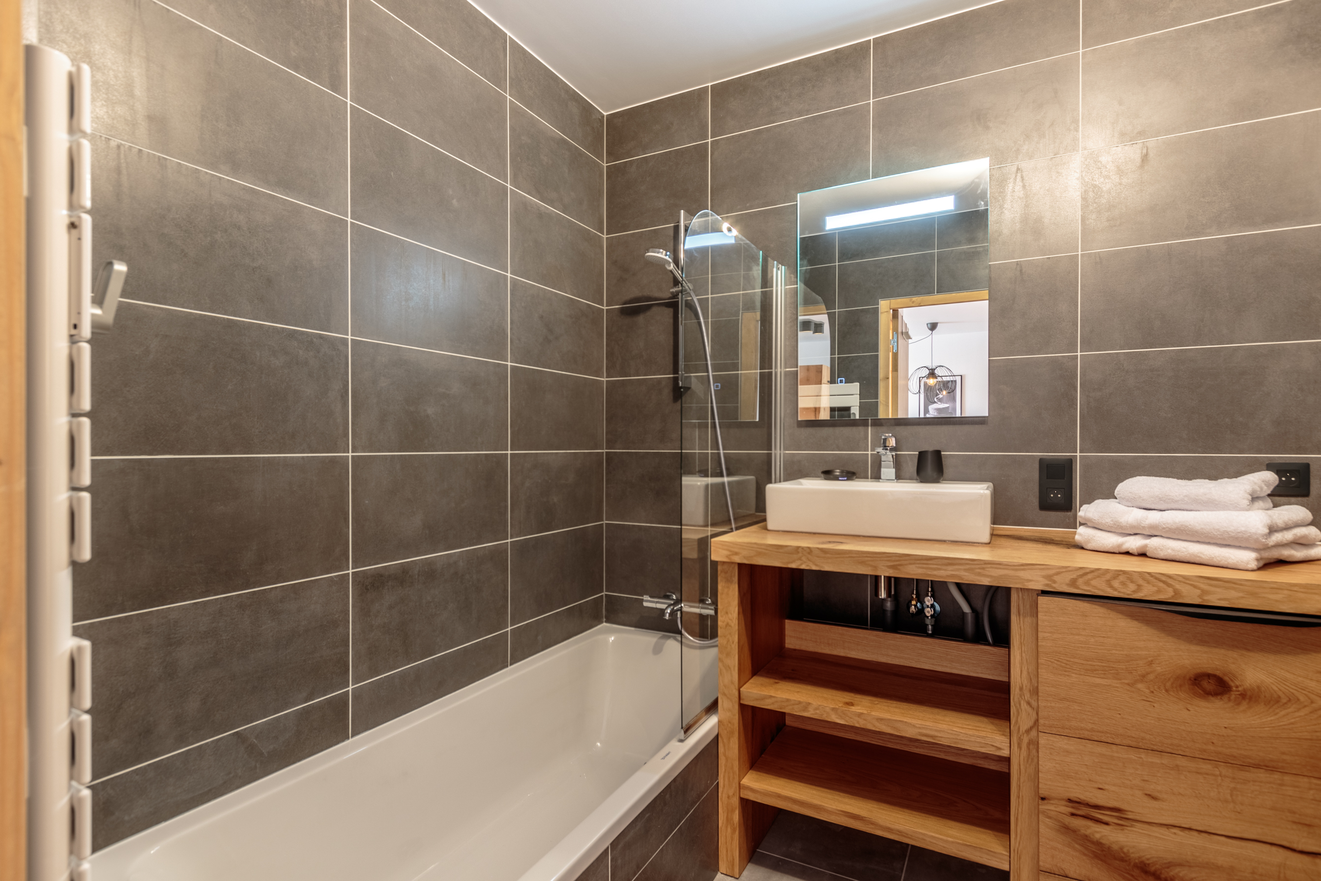 3 rooms + sleeping area - LES TERRASSES DE LA VANOISE B03 - ref CHA TER B03 - 13