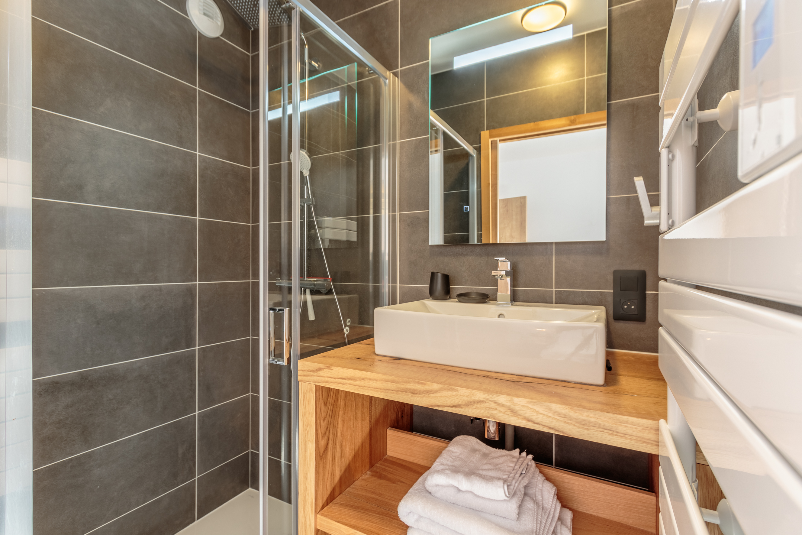 3 rooms + sleeping area - LES TERRASSES DE LA VANOISE B03 - ref CHA TER B03 - 11