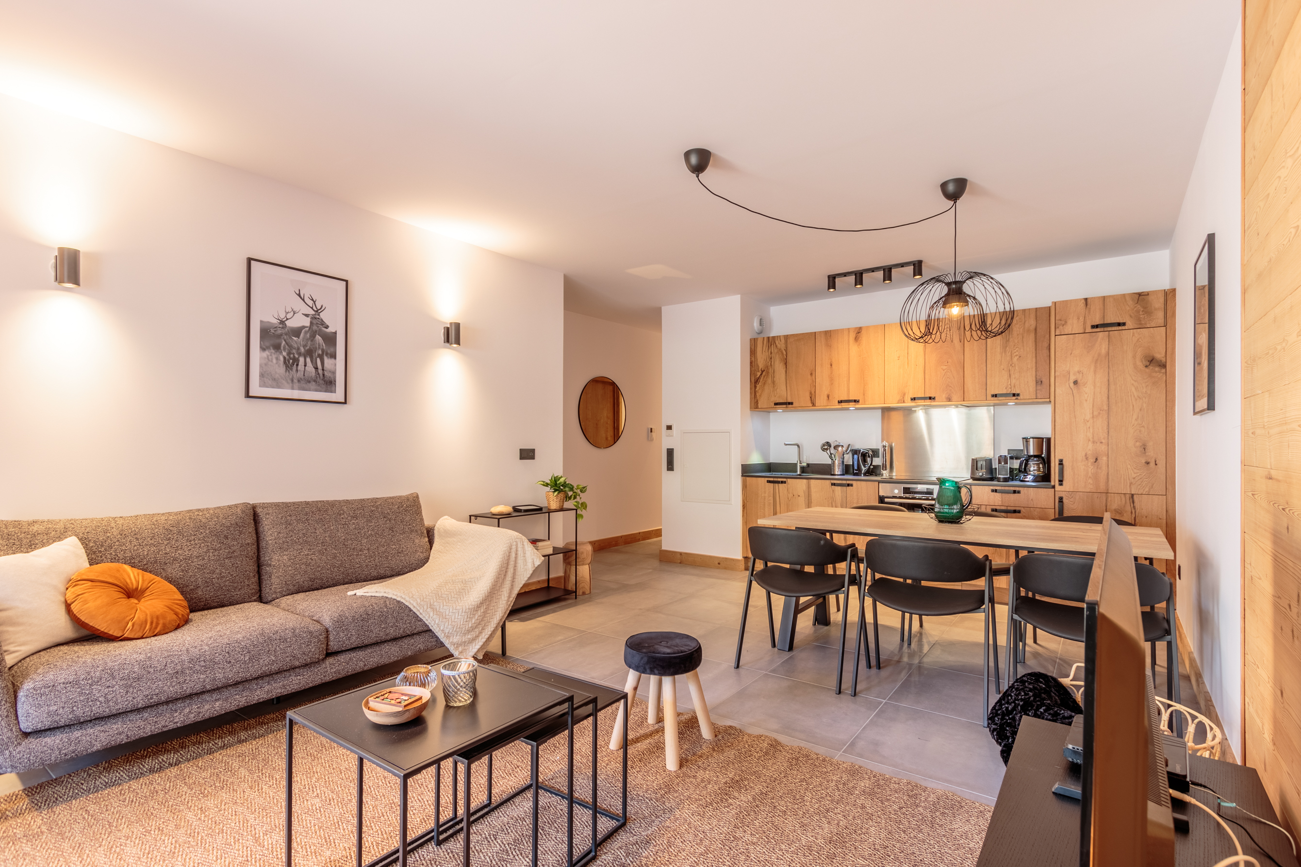 3 rooms + sleeping area - LES TERRASSES DE LA VANOISE B03 - ref CHA TER B03 - 3