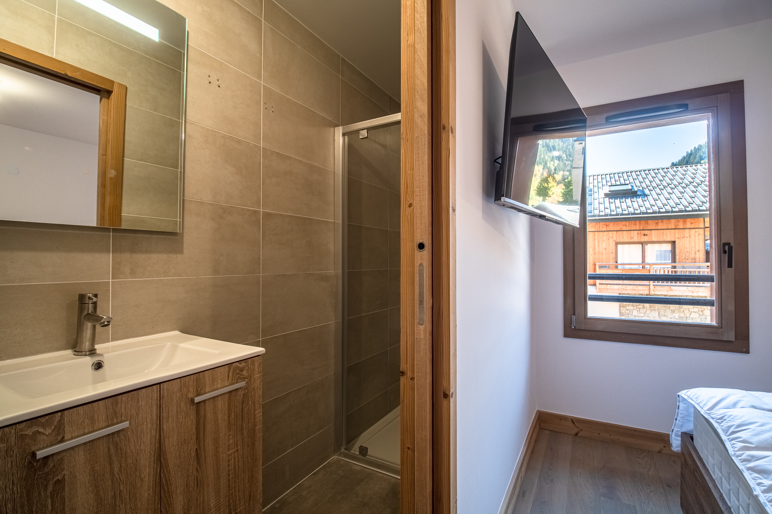 3 pièces + coin montagne - LES TERRASSES DE LA VANOISE B24 - ref CHA TER B24 - 14