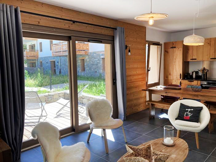 3 pièces + coin montagne - SUPERBE APPT AVEC TERRASSE ! LES TERRASSES DE LA VANOISE B04 - ref CHA TER B04 - 5