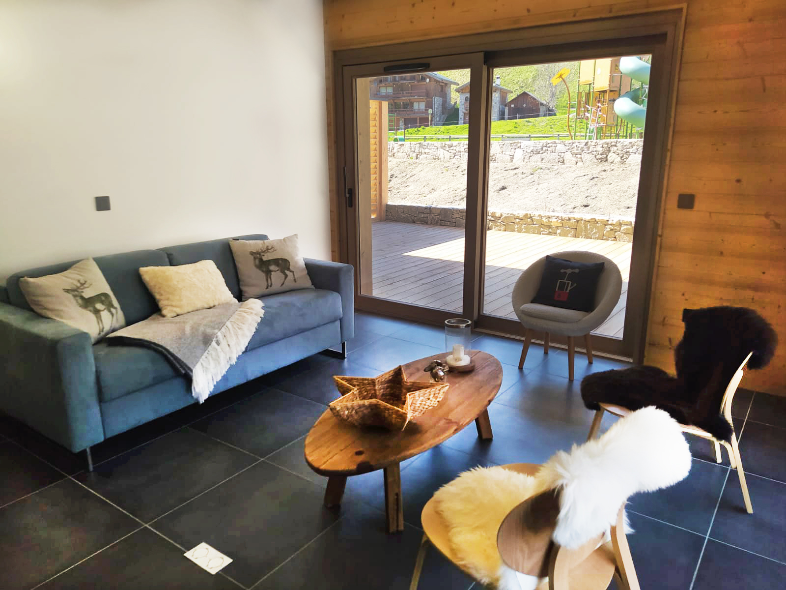 3 pièces + coin montagne - LES TERRASSES DE LA VANOISE B04 - ref CHA TER B04 - 3