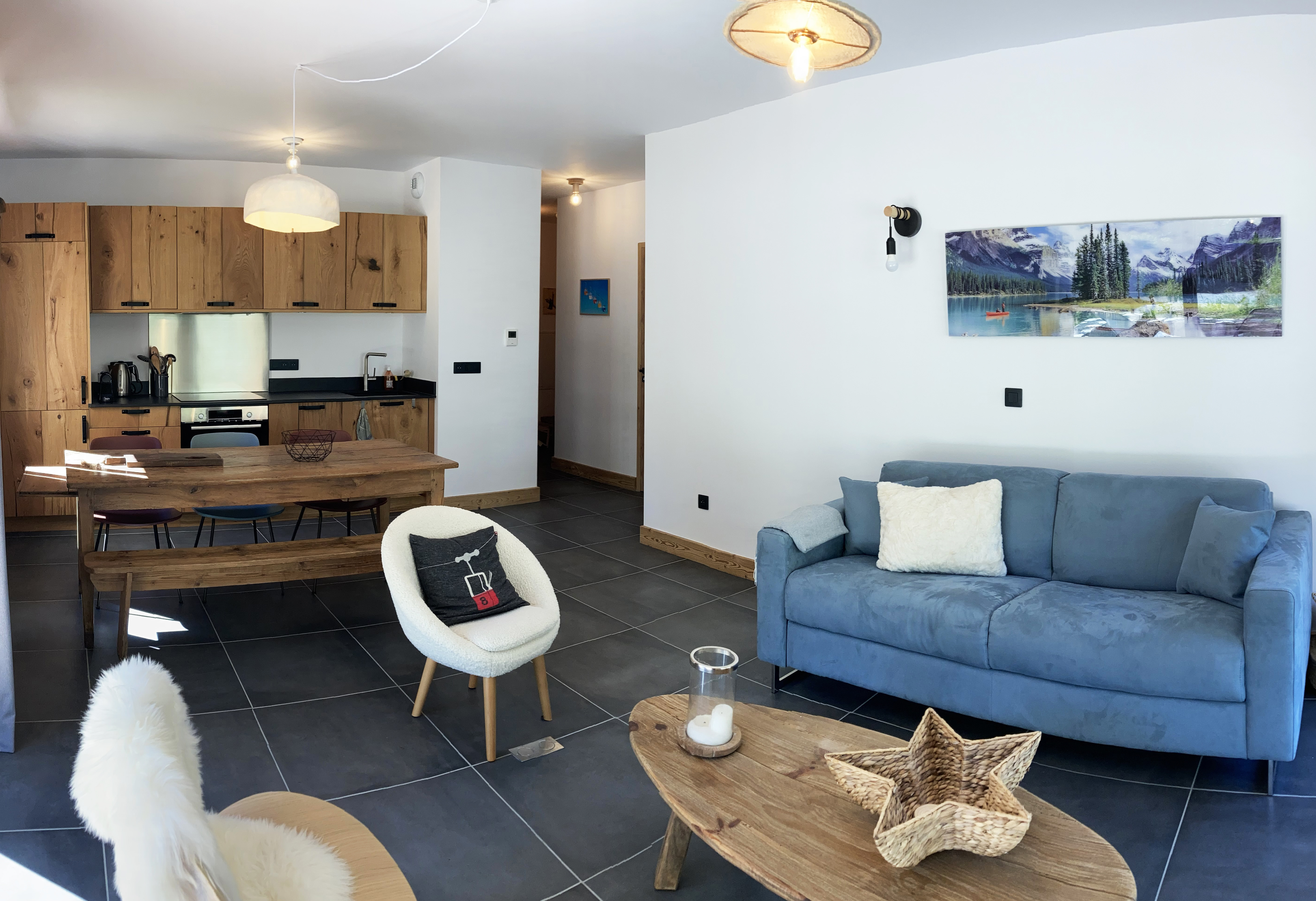 3 pièces + coin montagne - SUPERBE APPT AVEC TERRASSE ! LES TERRASSES DE LA VANOISE B04 - ref CHA TER B04 - 2