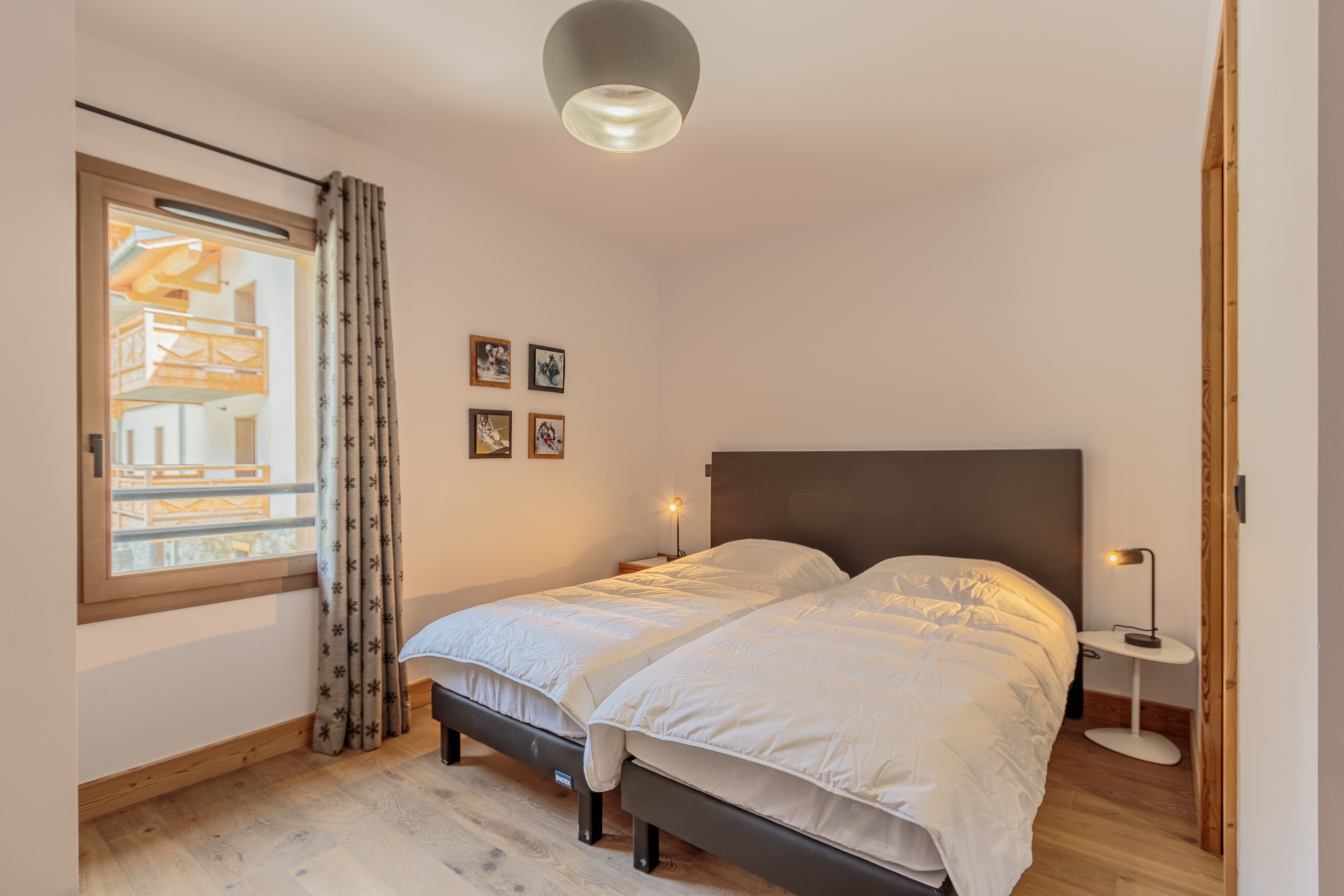3 rooms + sleeping area - LES TERRASSES DE LA VANOISE B15 - ref CHA TER B15 - 10