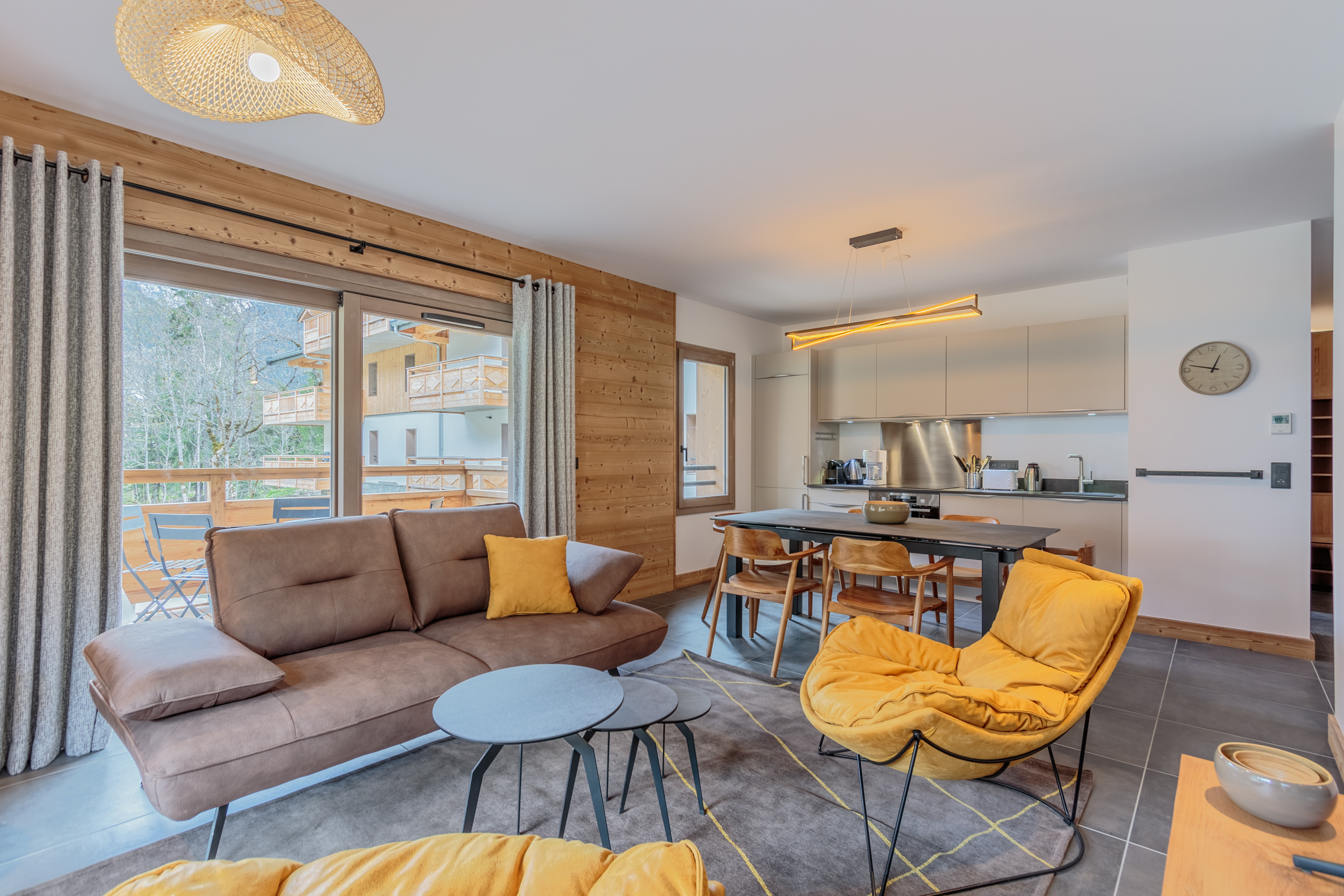 3 rooms + sleeping area - LES TERRASSES DE LA VANOISE B15 - ref CHA TER B15 - 2