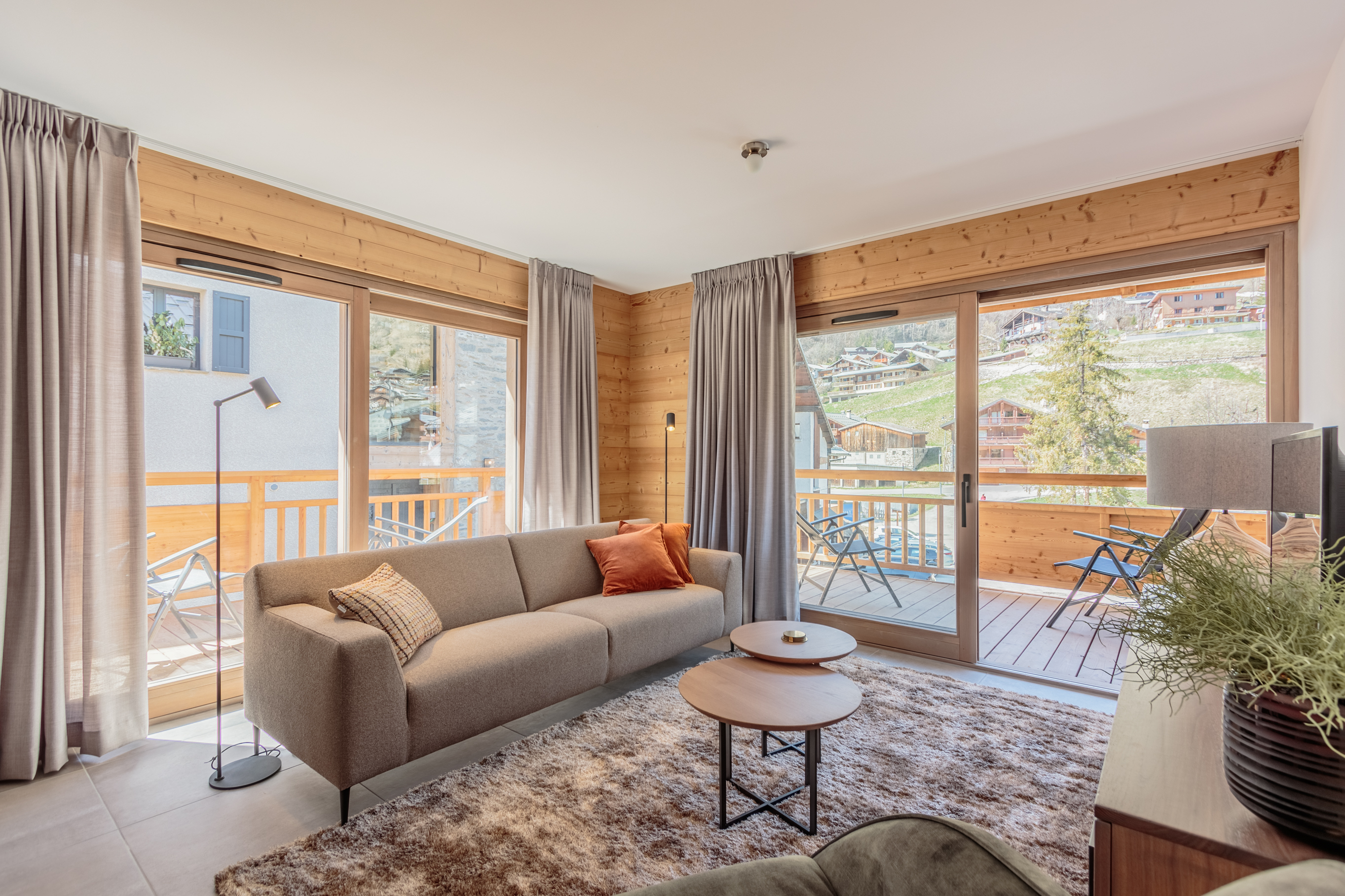 3 pièces - LES TERRASSES DE LA VANOISE A15 - ref CHA TER A15 - 2