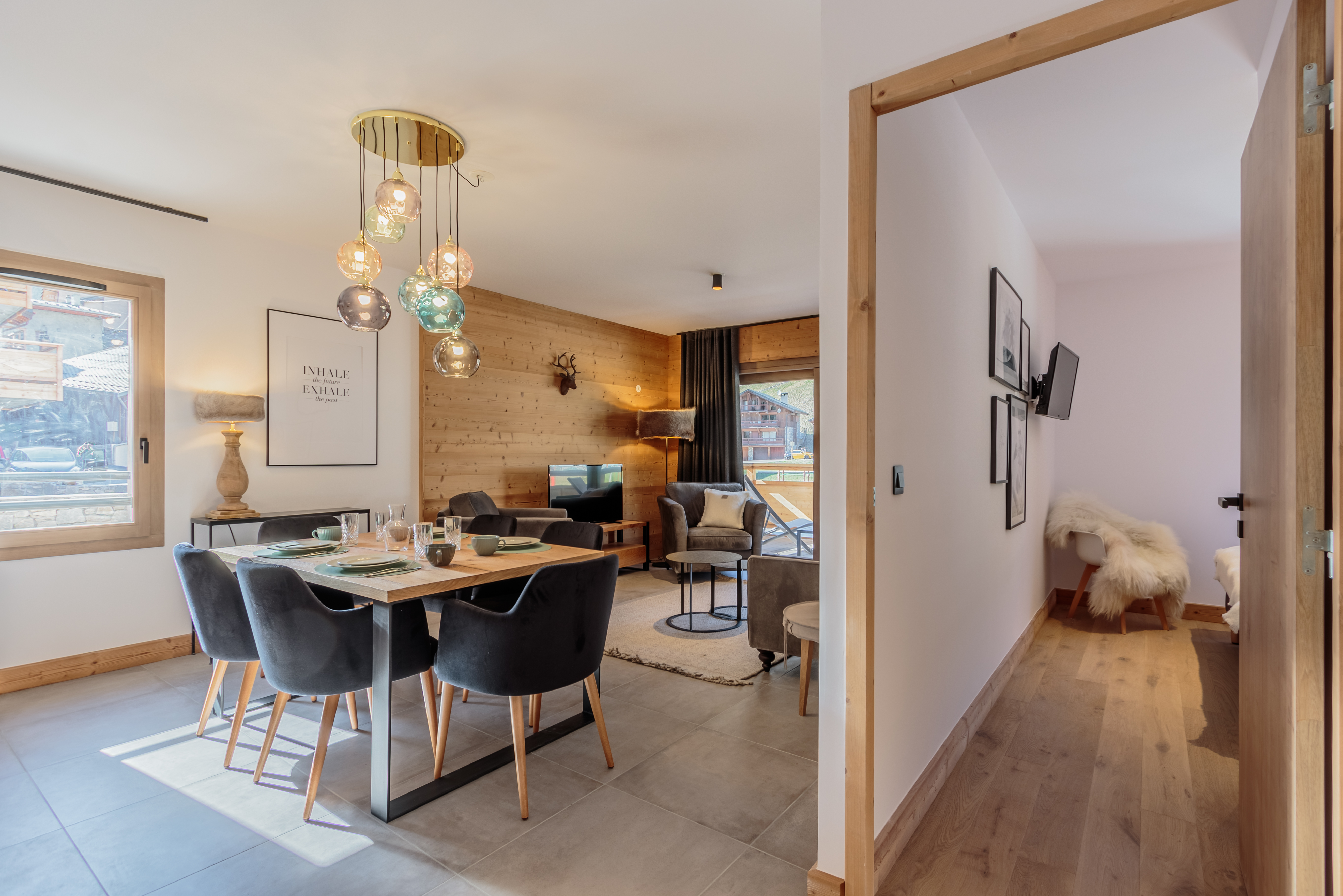 3 pièces + coin montagne - LES TERRASSES DE LA VANOISE B14 - ref CHA TER B14 - 4