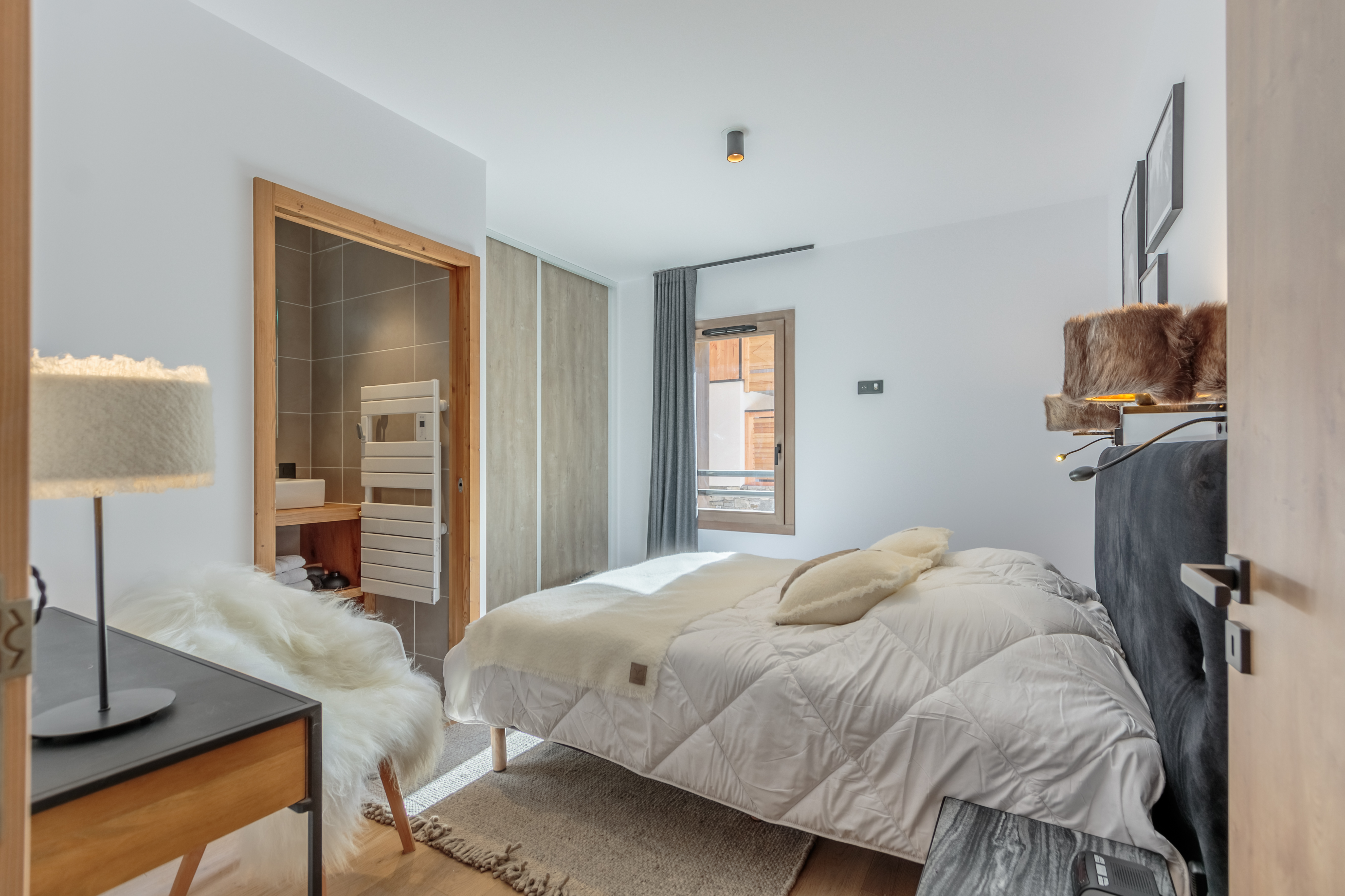 3 pièces + coin montagne - LES TERRASSES DE LA VANOISE B14 - ref CHA TER B14 - 7