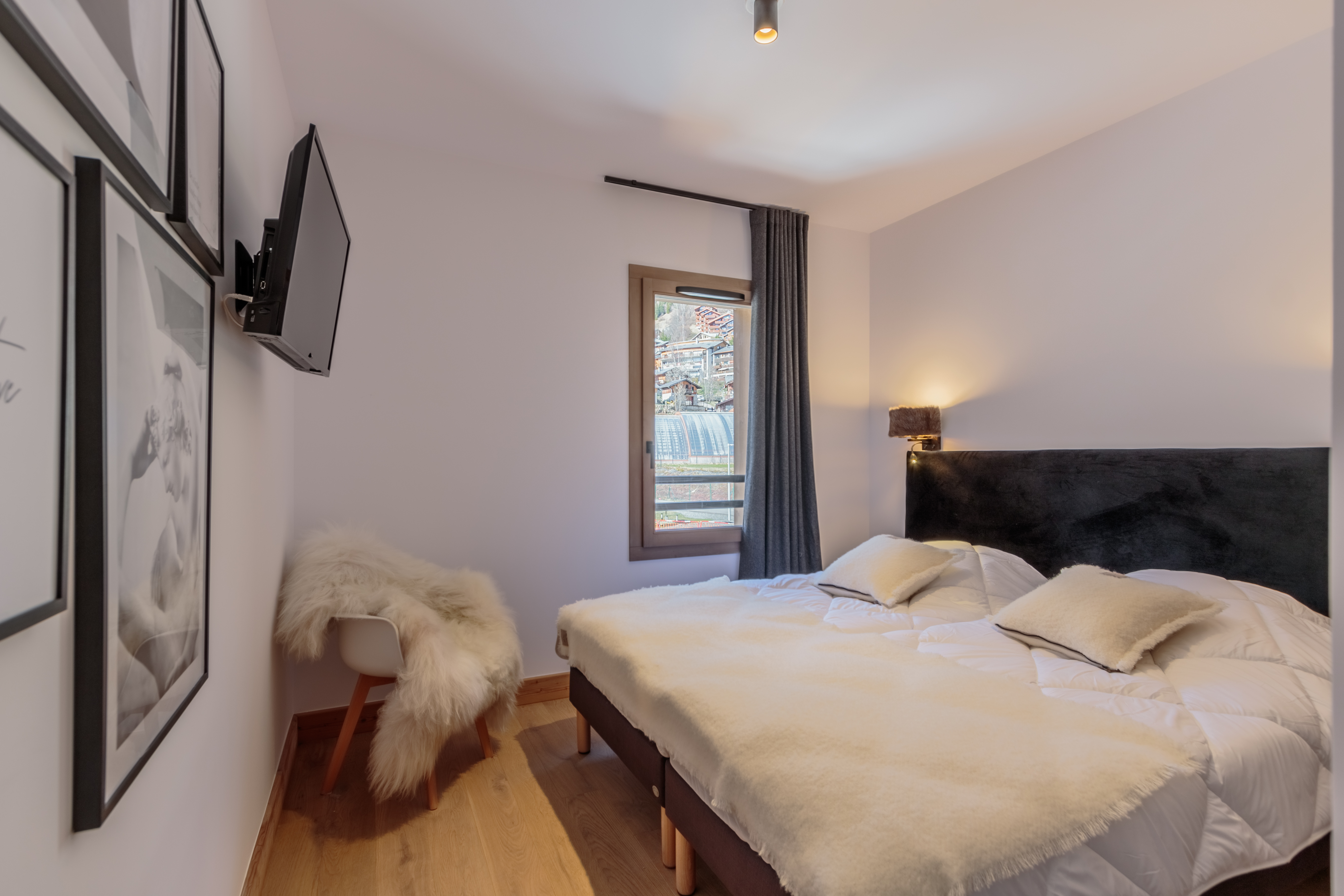 3 pièces + coin montagne - LES TERRASSES DE LA VANOISE B14 - ref CHA TER B14 - 12