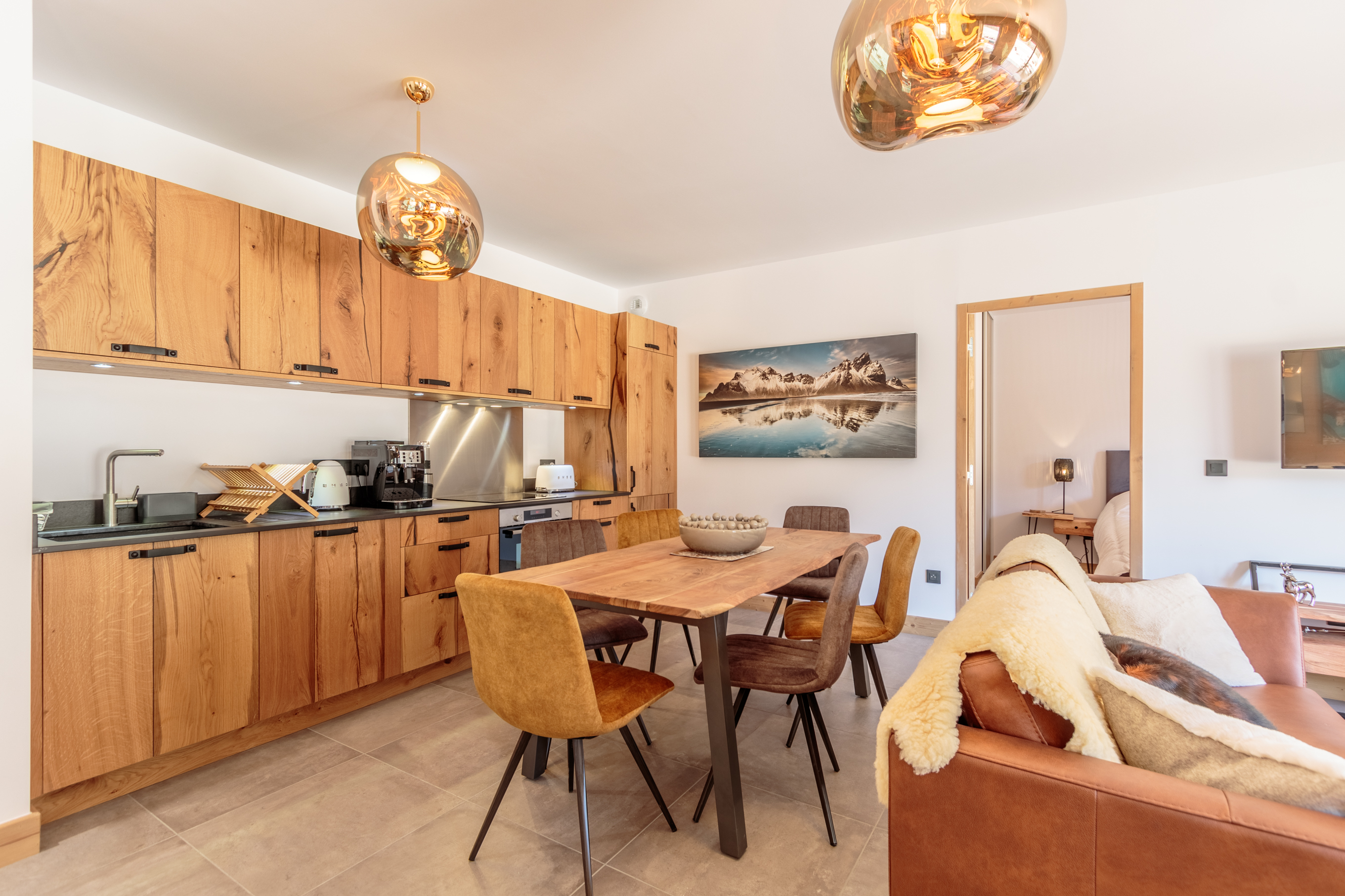 4 pièces - LES TERRASSES DE LA VANOISE B02 - ref CHA TER B02 - 16