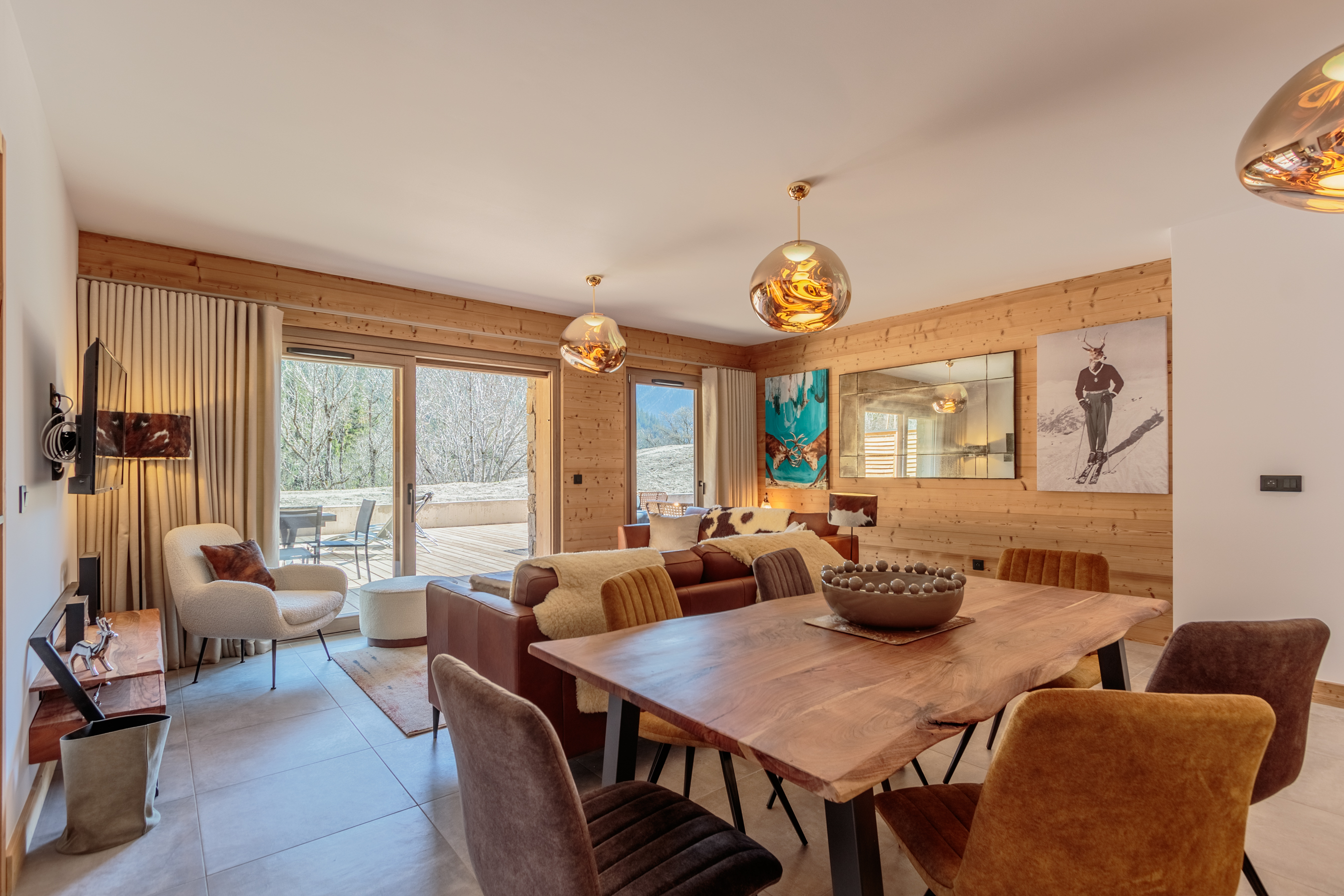 4 pièces - LES TERRASSES DE LA VANOISE B02 - ref CHA TER B02 - 4