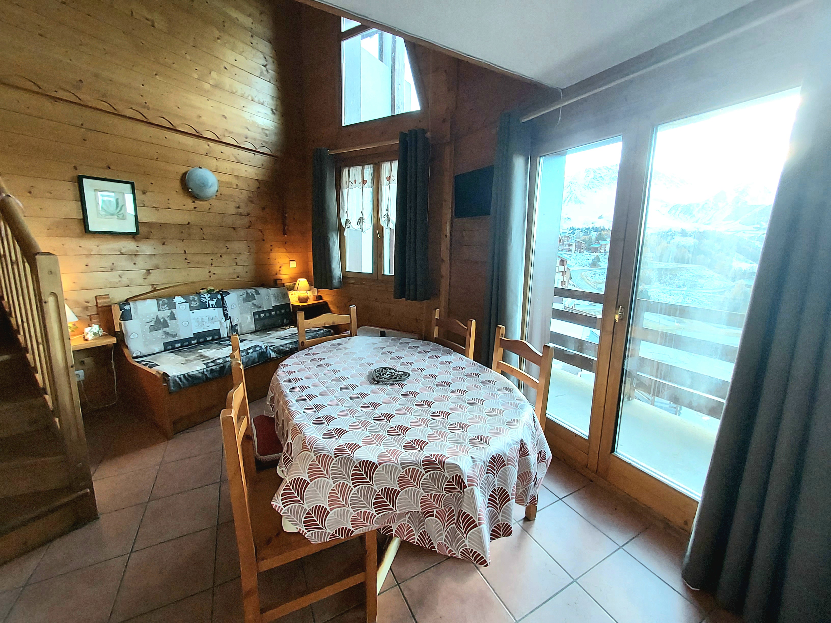 2 pièces + mezzanine - LODGE DES ALPAGES 441 - ref LP LDGALP 441 - 5