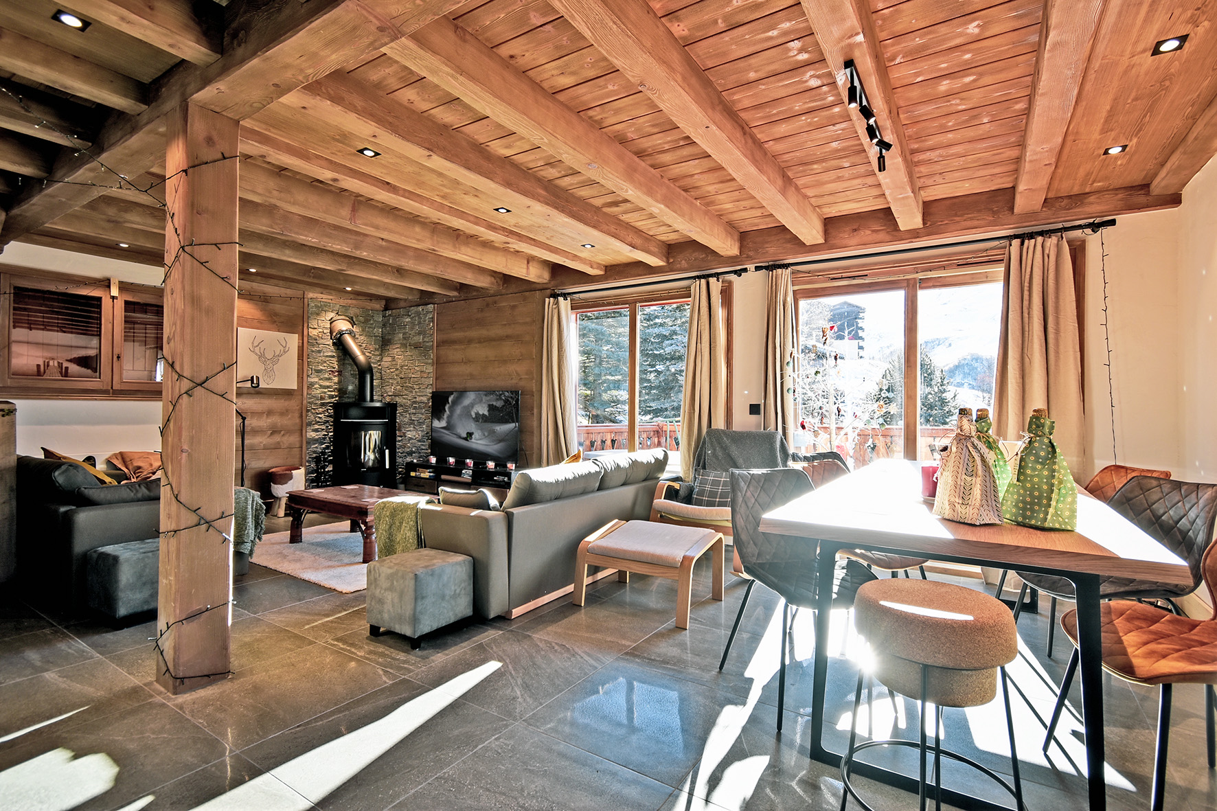 Chalet Marmotte Accommodation in Les Menuires