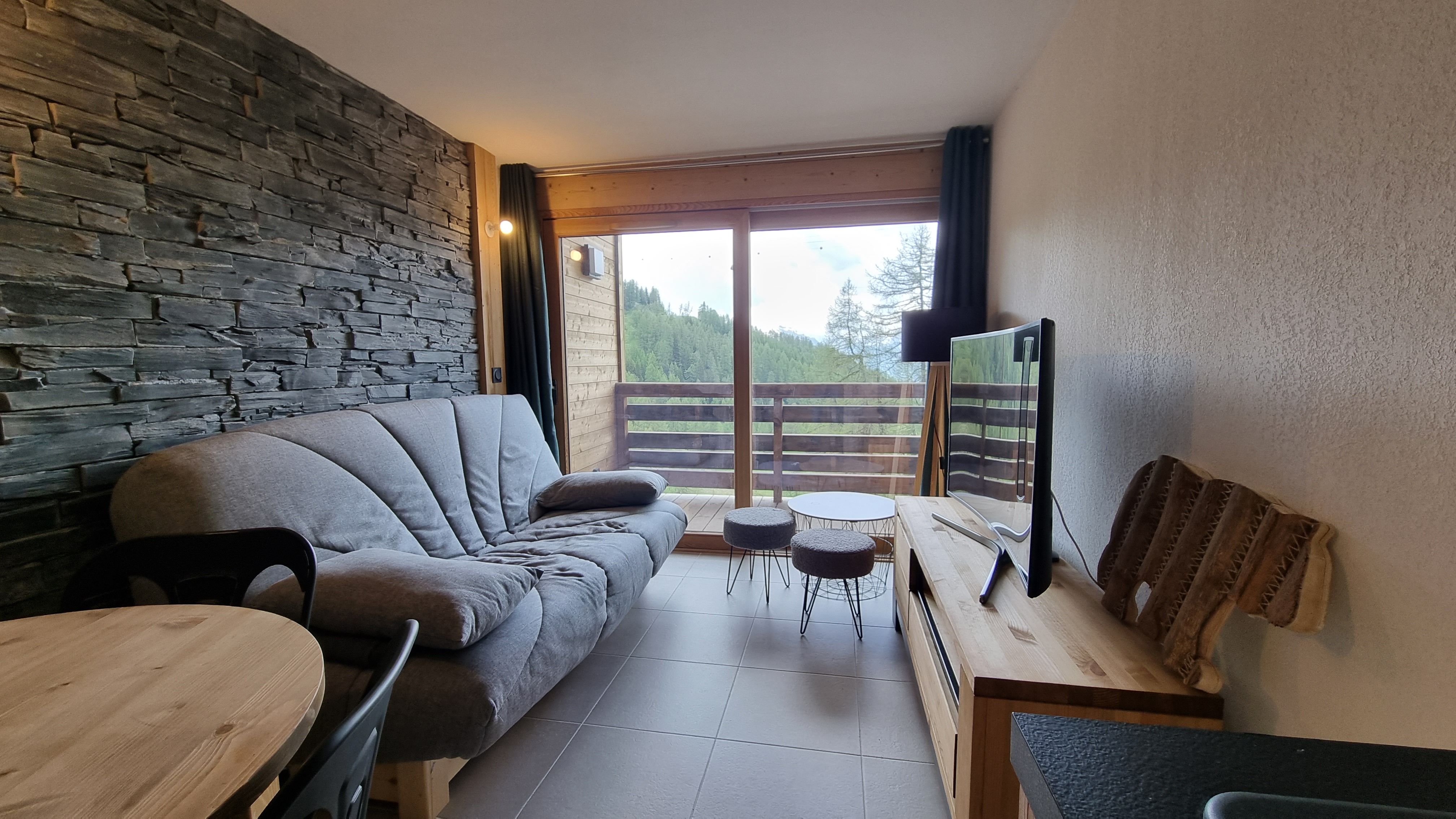 2 pièces + coin montagne - ALPINE LOFT 3 - ref LP LOFT 3 - 1