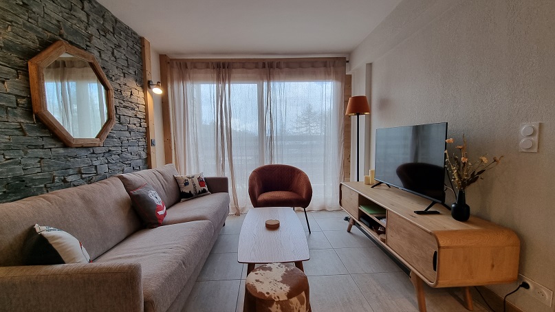 3 pièces + coin montagne - ALPINE LOFT 7 - ref PL LOFT 7 avec forfait(s) de ski - 3