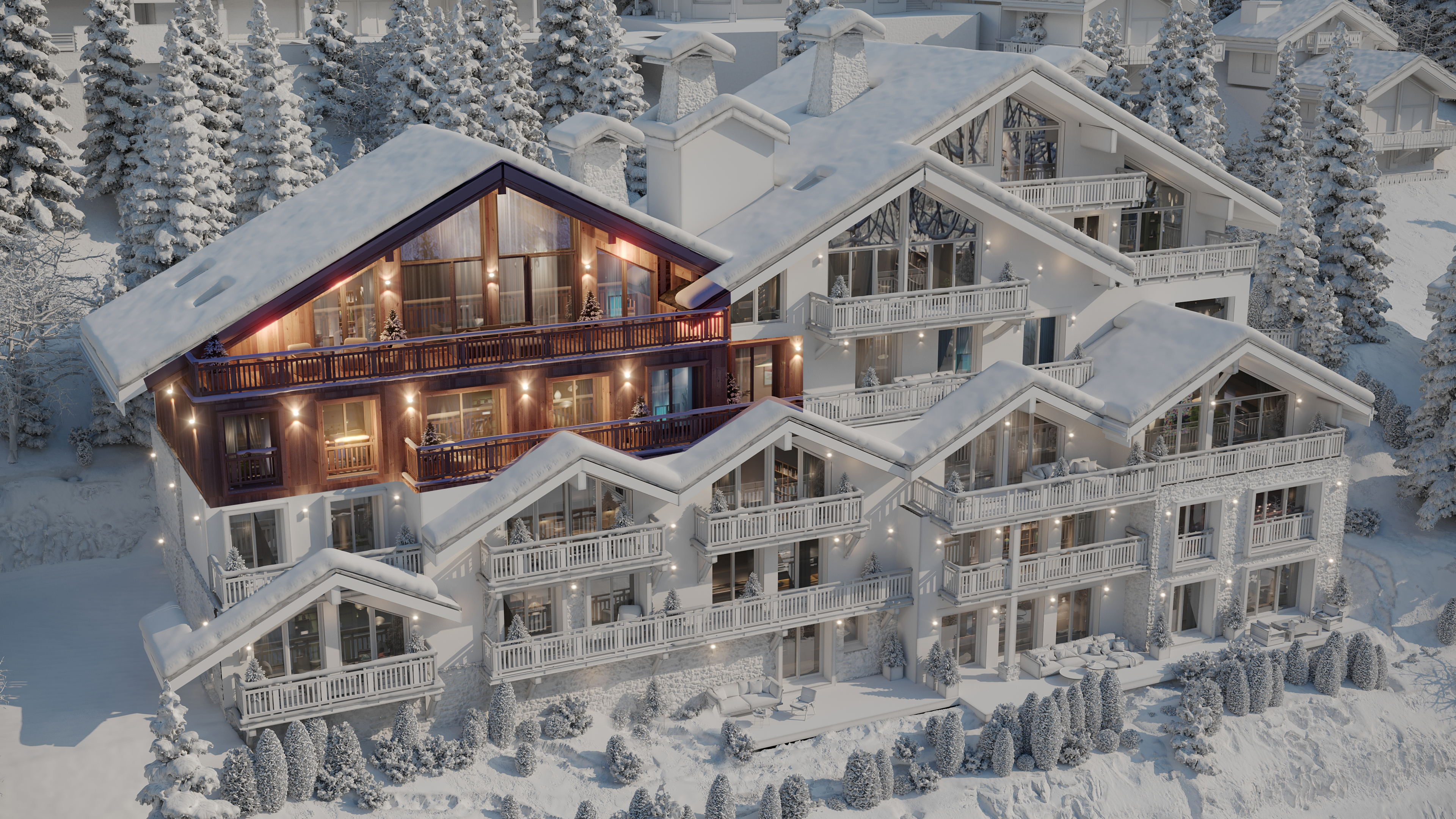 Penthouse Genepi 301 Accommodation in Meribel